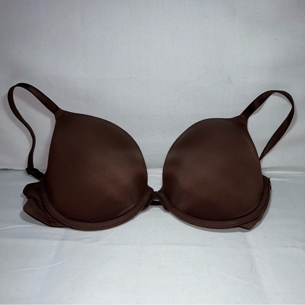 Pink Victoria’s Secret Bra Wear Everywhere Push-Up padded Cups Coverage Bra 36C
